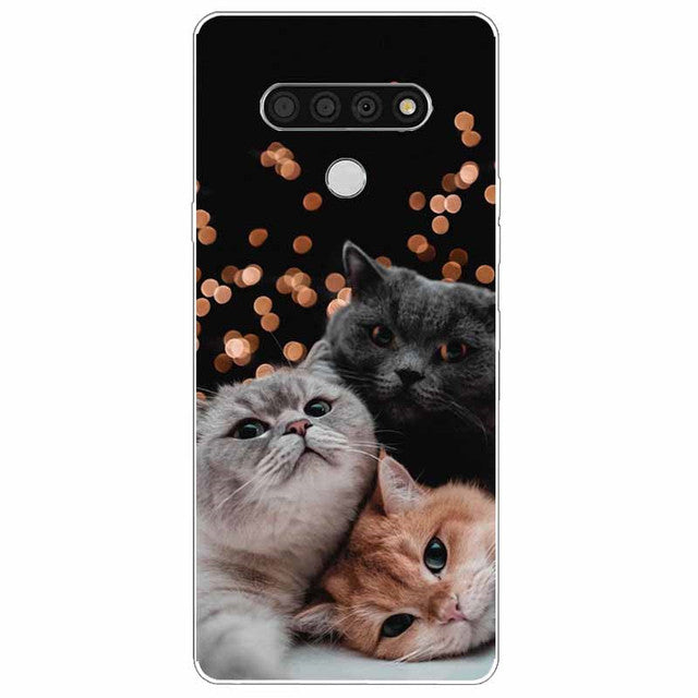 For LG Stylo 6 Case Silicone Soft Landscape TPU Phone Cover