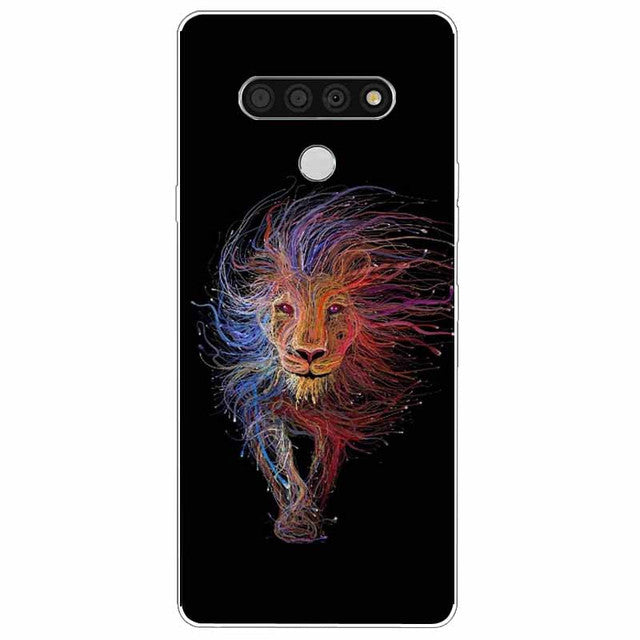 For LG Stylo 6 Case Silicone Soft Landscape TPU Phone Cover