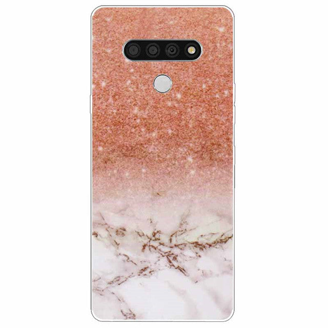 For LG Stylo 6 Case Silicone Soft Landscape TPU Phone Cover