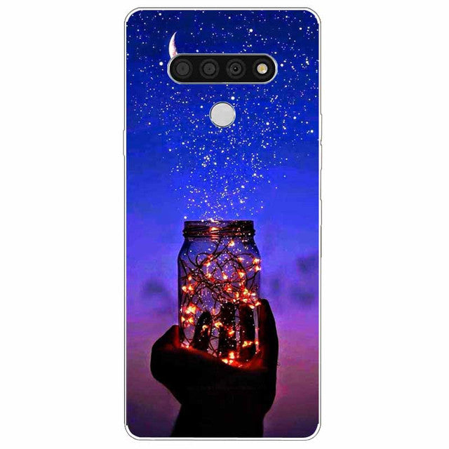 For LG Stylo 6 Case Silicone Soft Landscape TPU Phone Cover