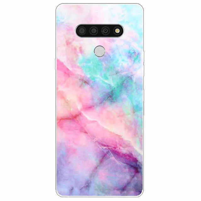 For LG Stylo 6 Case Silicone Soft Landscape TPU Phone Cover