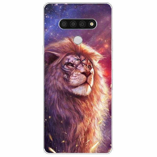 For LG Stylo 6 Case Silicone Soft Landscape TPU Phone Cover