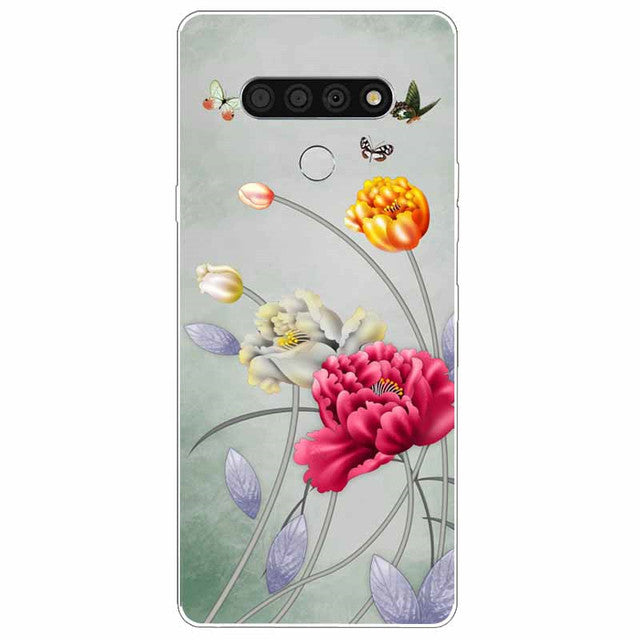 For LG Stylo 6 Case Silicone Soft Landscape TPU Phone Cover