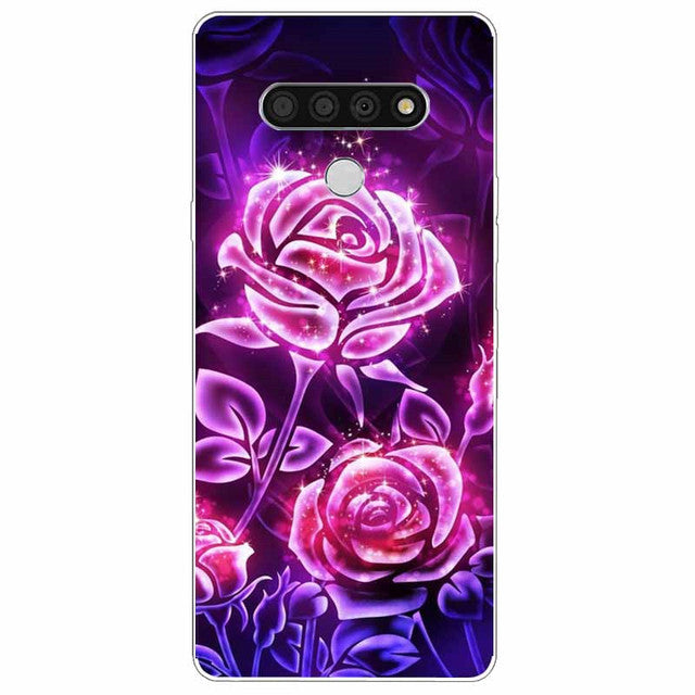 For LG Stylo 6 Case Silicone Soft Landscape TPU Phone Cover