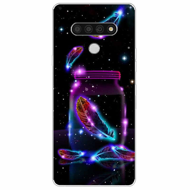 For LG Stylo 6 Case Silicone Soft Landscape TPU Phone Cover