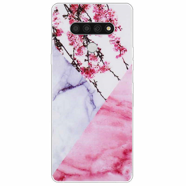 For LG Stylo 6 Case Silicone Soft Landscape TPU Phone Cover