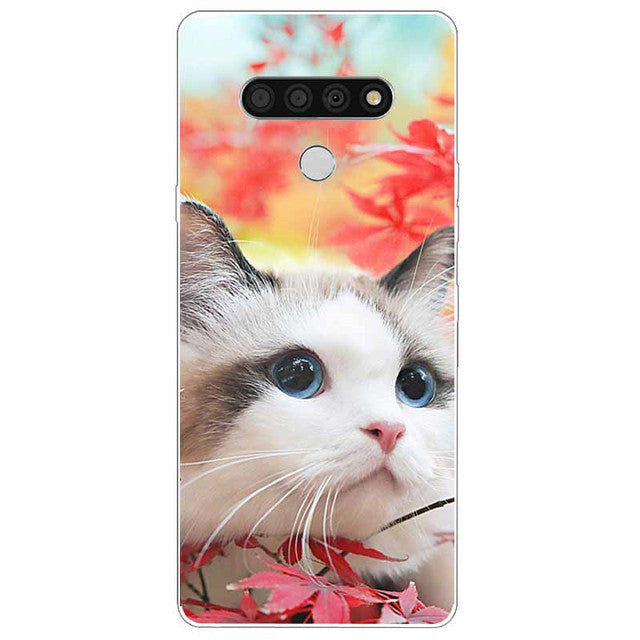 For LG Stylo 6 Case Silicone Soft Landscape TPU Phone Cover