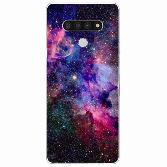 For LG Stylo 6 Case Silicone Soft Landscape TPU Phone Cover