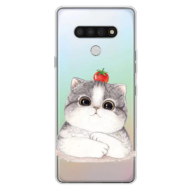 For LG Stylo 6 Case Transparent Soft Siilcone Phone Cover