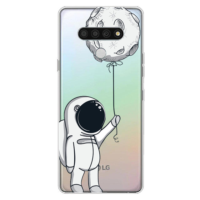 For LG Stylo 6 Case Transparent Soft Siilcone Phone Cover