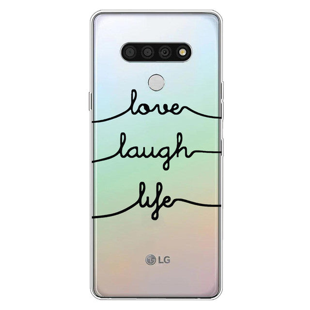 For LG Stylo 6 Case Transparent Soft Siilcone Phone Cover