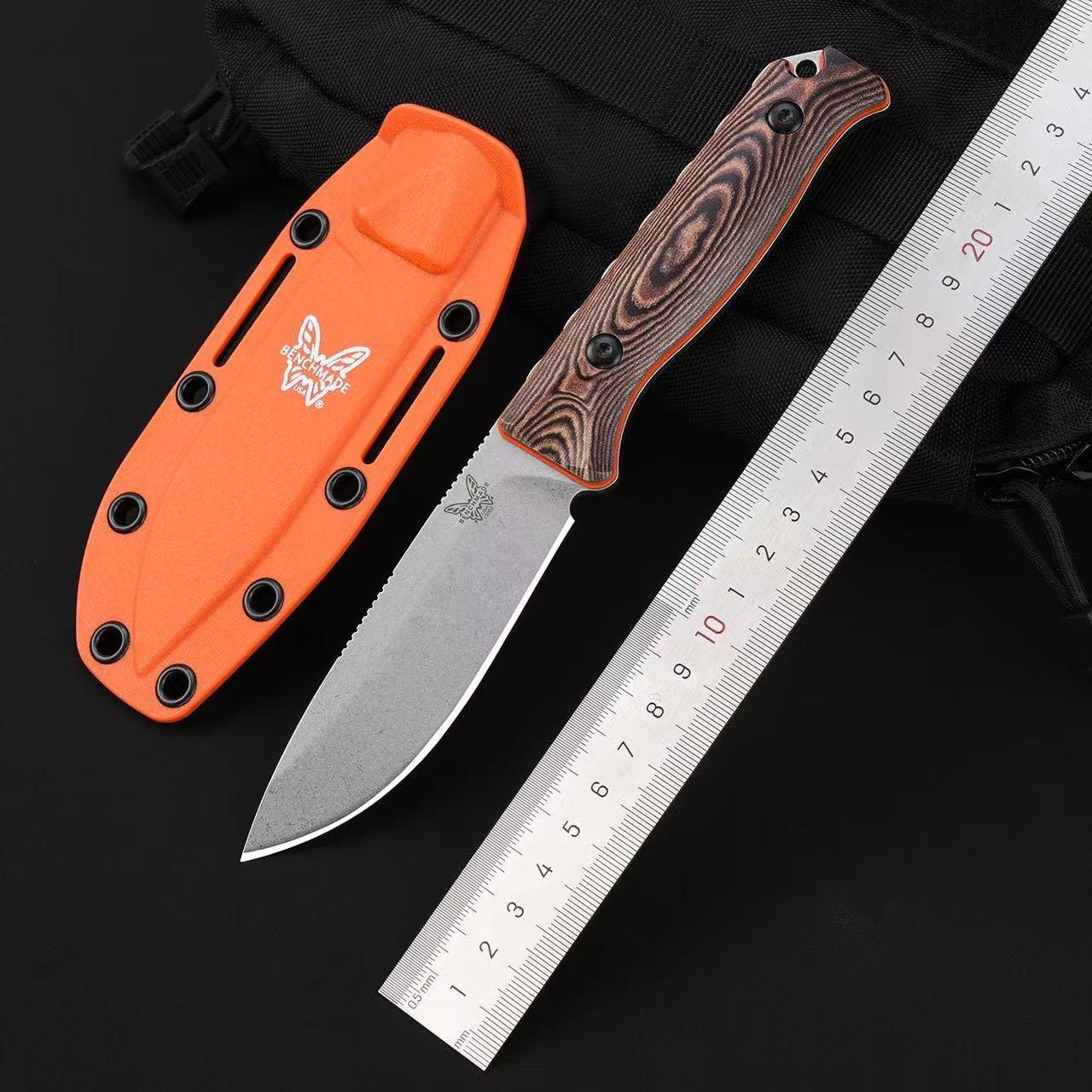 Bench Made 15002 Full Tang Fixed Blade G10 Handle