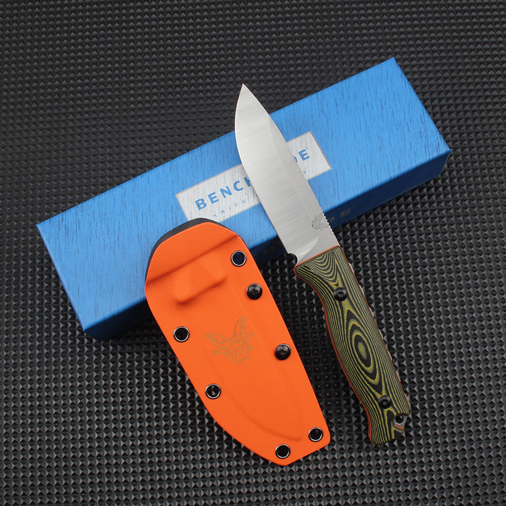 Bench Made 15002 Full Tang Fixed Blade G10 Handle