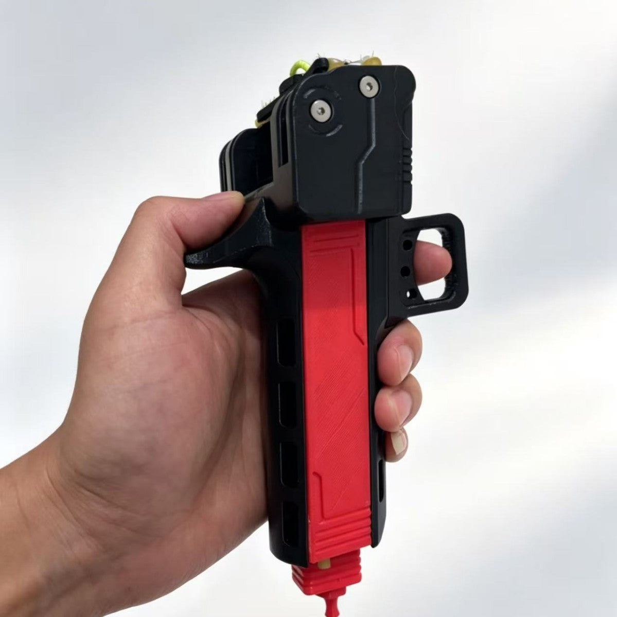 Viral Professional Slingshot SEMI-AUTO High-Velocity Aluminum Alloy Steel/3D Printed Slingshot