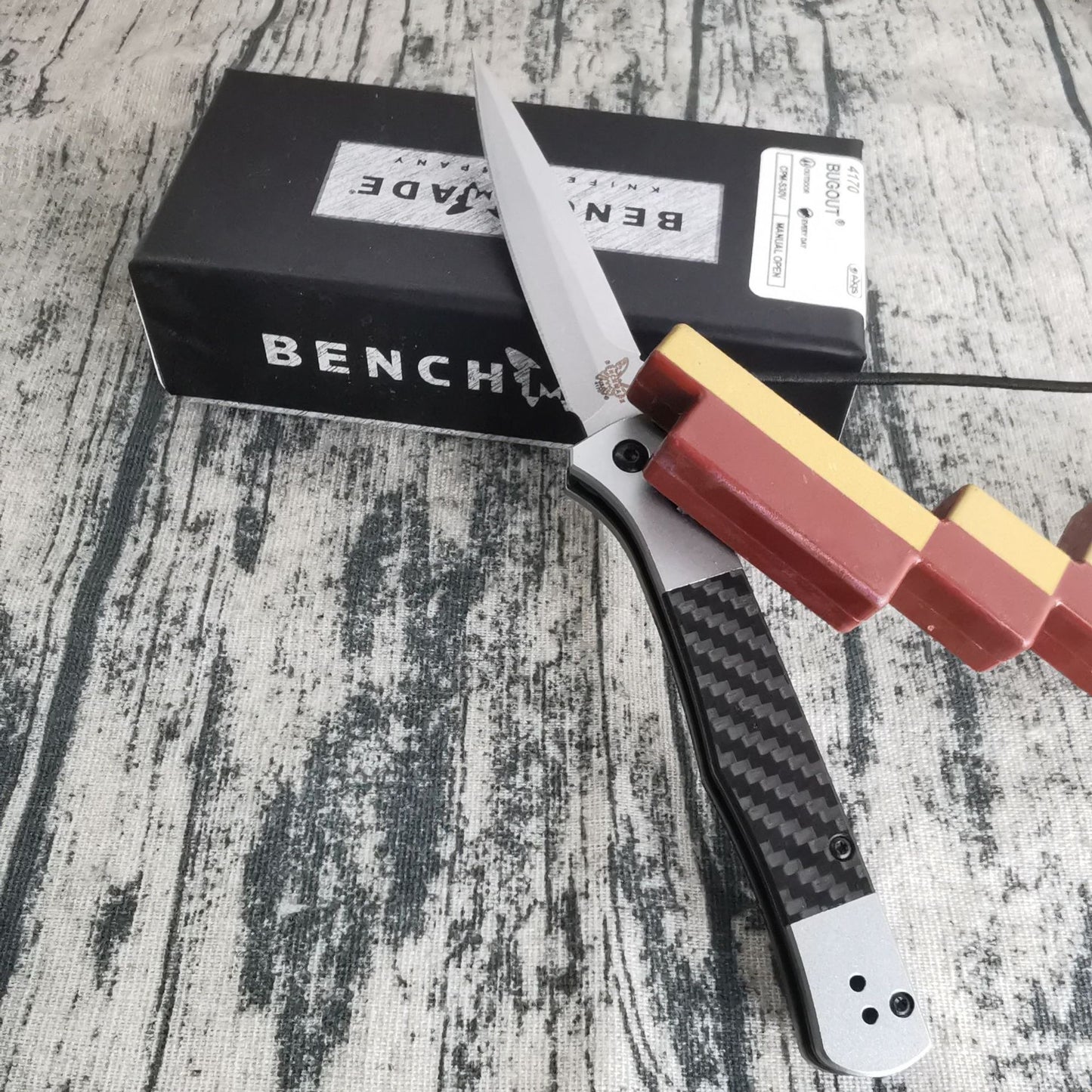 BM 4170 Auto Knife,Carbon Fiber&Aluminum Handle