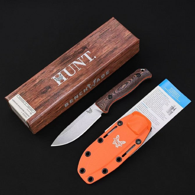 Bench Made 15002 Full Tang Fixed Blade G10 Handle