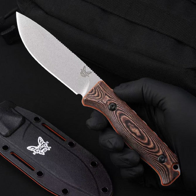 Bench Made 15002 Full Tang Fixed Blade G10 Handle