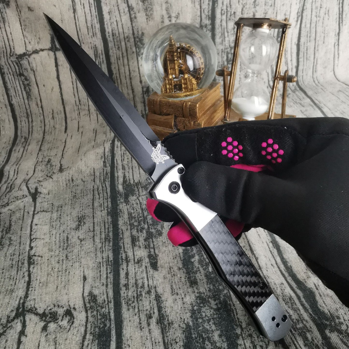 BM 4170 Auto Knife,Carbon Fiber&Aluminum Handle