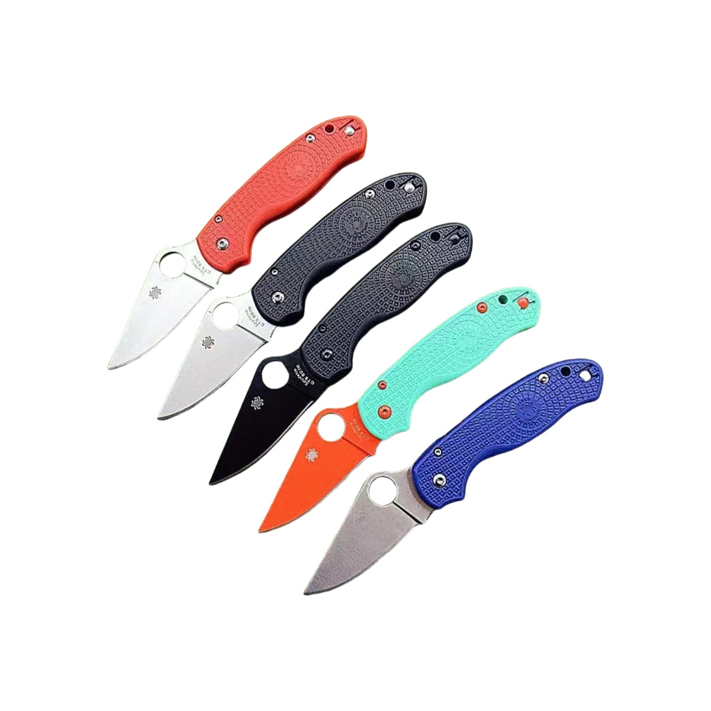 Spyderco C223 Pocket Knife Light Weight Plain Edge