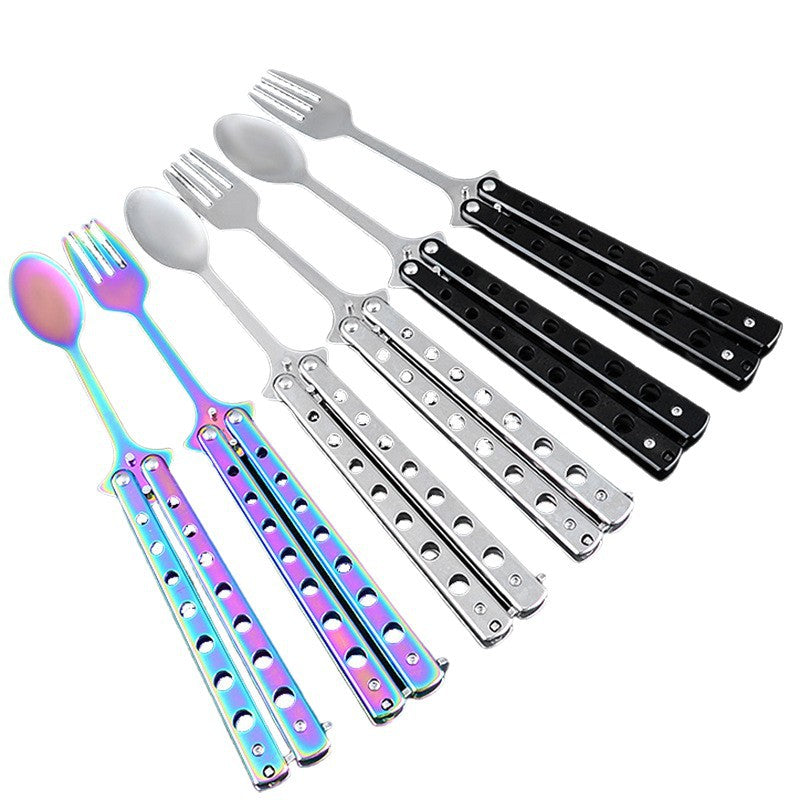 Butterfly Knife Fork Spoon Trainer CSGO Game