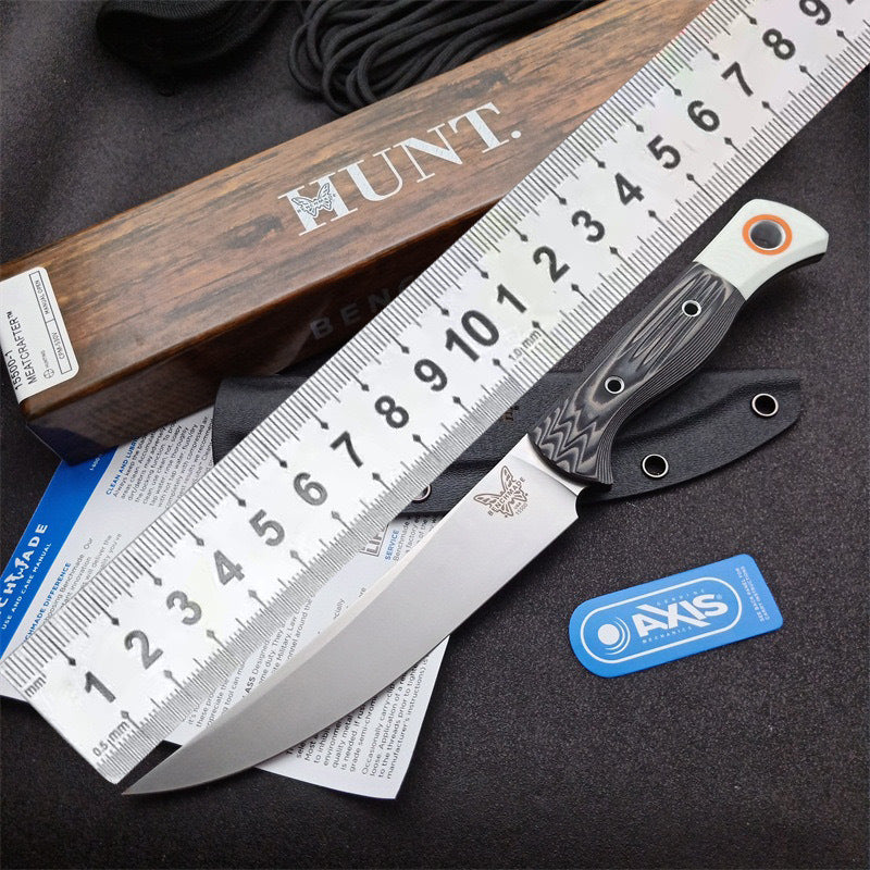 BM15500-1 Fish Hunting Knife Fixed Camping Knife