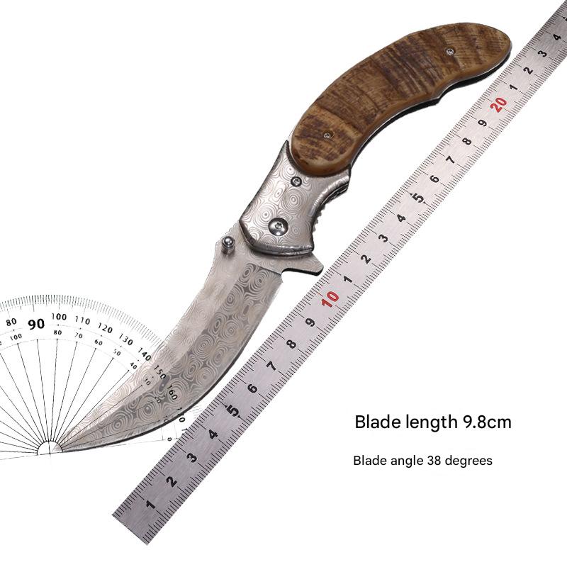 Wicked Persian Knife with Sheep Horns Handle