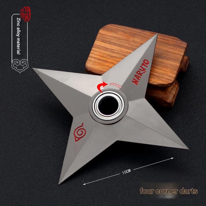 Naruto Throwing Knives Fidget Spinner Metal Knife