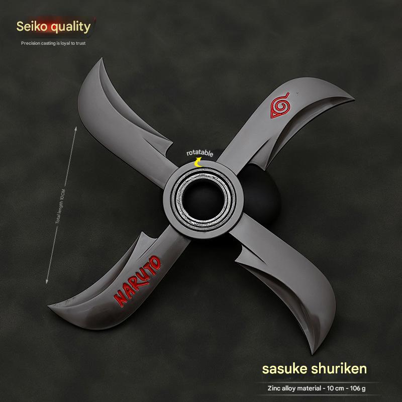 Naruto Throwing Knives Fidget Spinner Metal Knife
