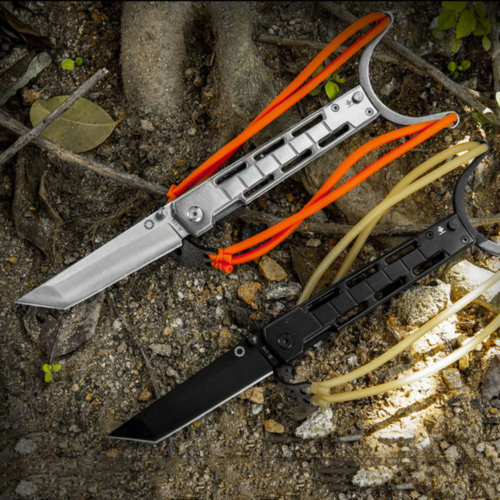 Slingshot Knife Outdoor Hunting Camping Knife