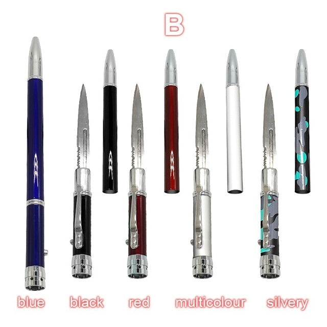 High-tech Led Multi-functional Self-denfense Pen