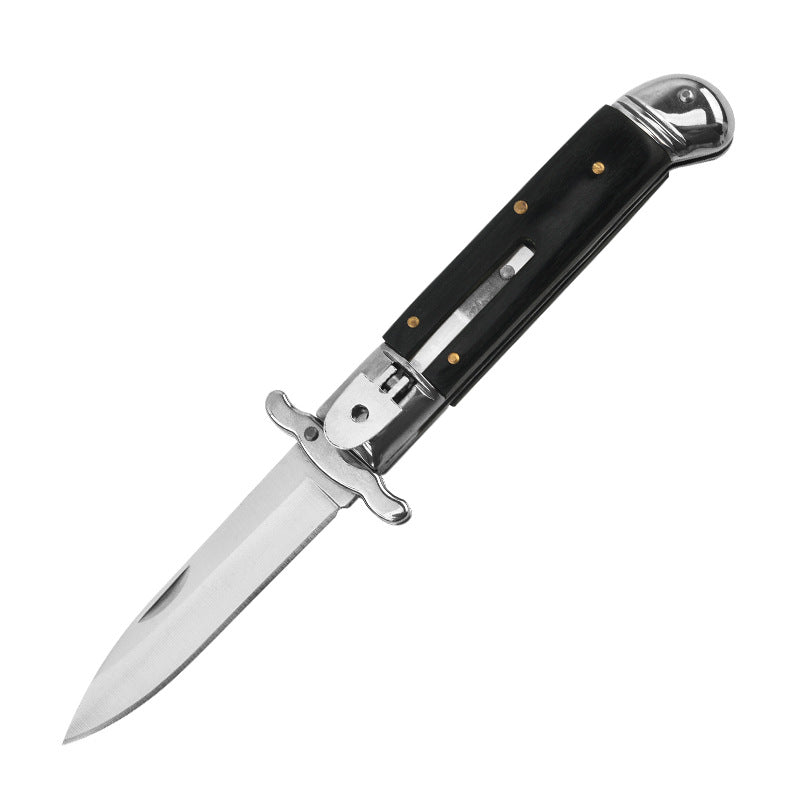New Handle AKC Swinguard Stiletto Automatic Switchblade