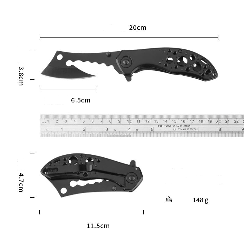 New Design Axe Knife EDC Camping Hunting Folding Knife