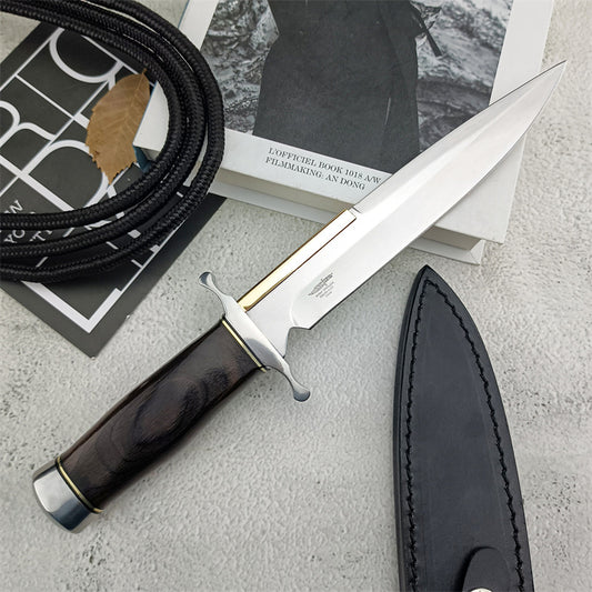 Classic Bowie Knife Fixed Knife Hunting Suvival Knife