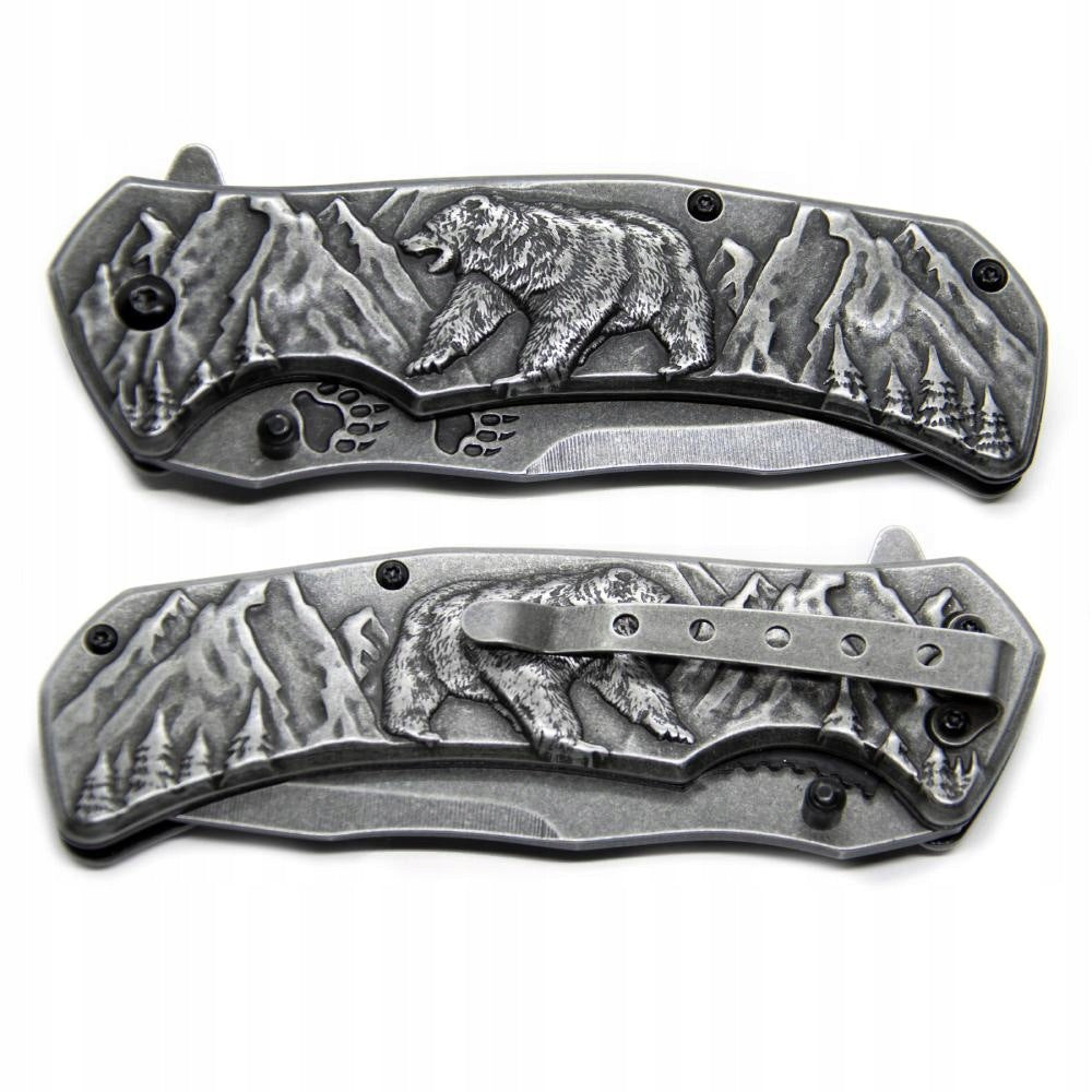 3D Bear Folding Knife