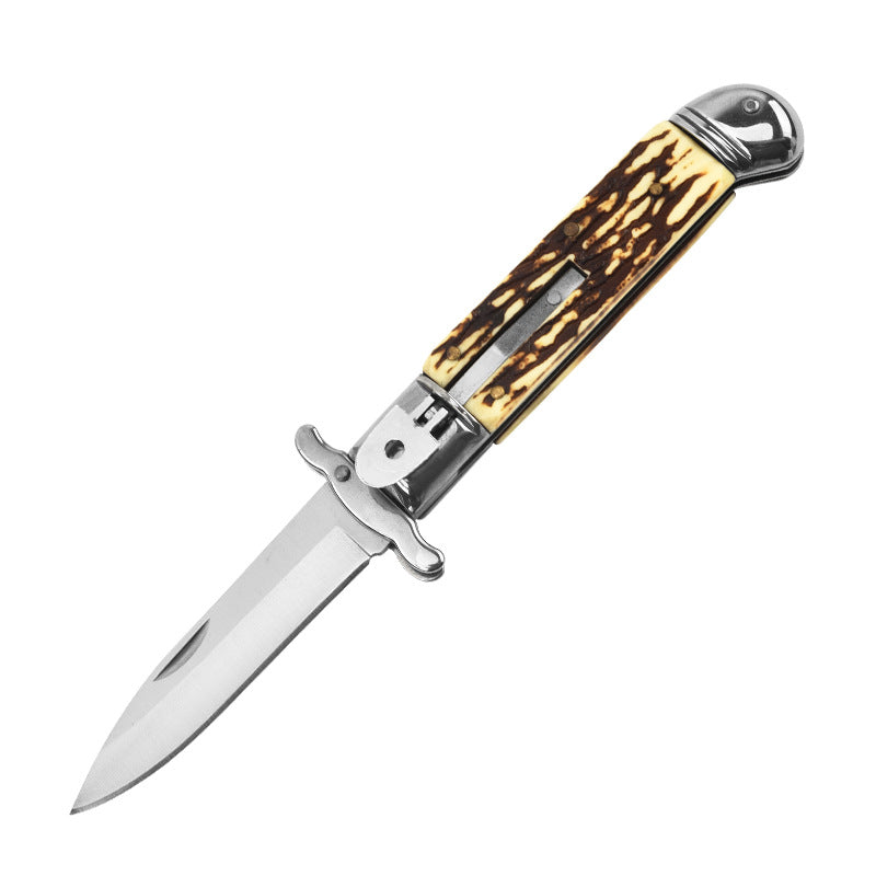 New Handle AKC Swinguard Stiletto Automatic Switchblade