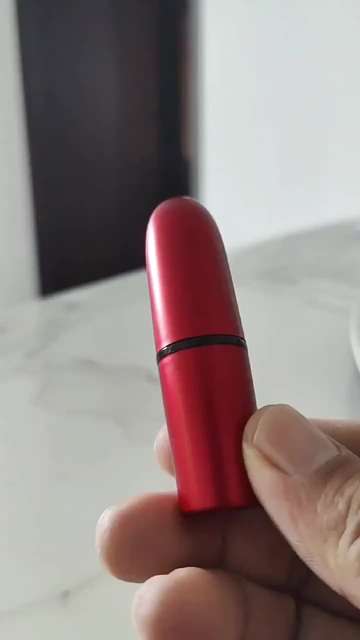 Lipstick Hidden Knife For Self Defence Box Open