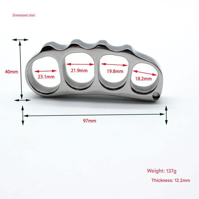 Heavy Duty Full Steel Thick Brass Knuckle Can Break Bricks