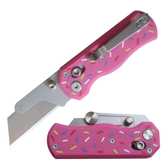 G10 Utility Knife with 10 pcs Replaceable Blades