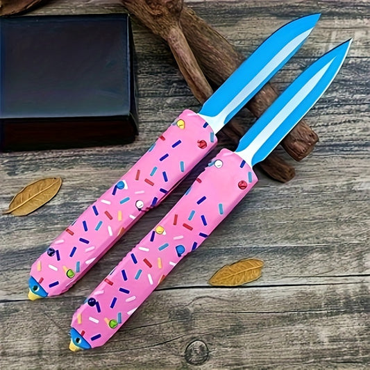 MicroTech Aluminum Alloy Handle Donut OTF knife