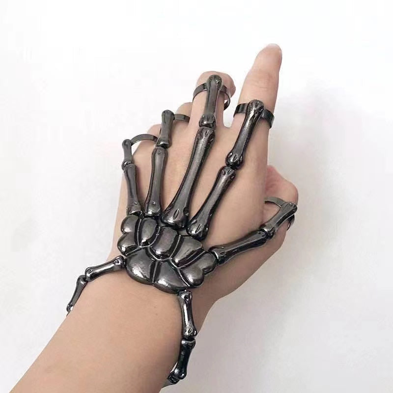 Steel Wolverine Claw Weight 400g /0.88 lbs with Spider Slave Chain Cosplay bracelet