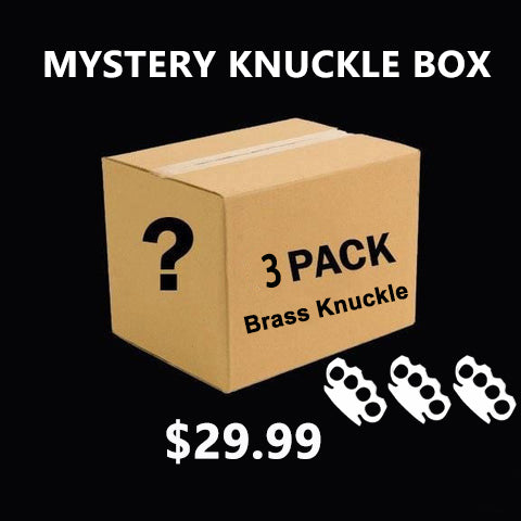 Mystery Knuckle Box For Who Love Brass Knuckles