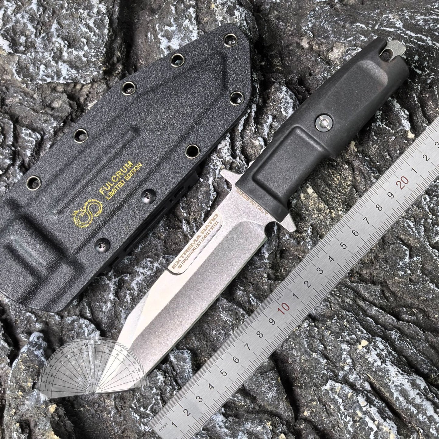 Extrema Ratio FULCRUM Army Green&Black Knife Dagger