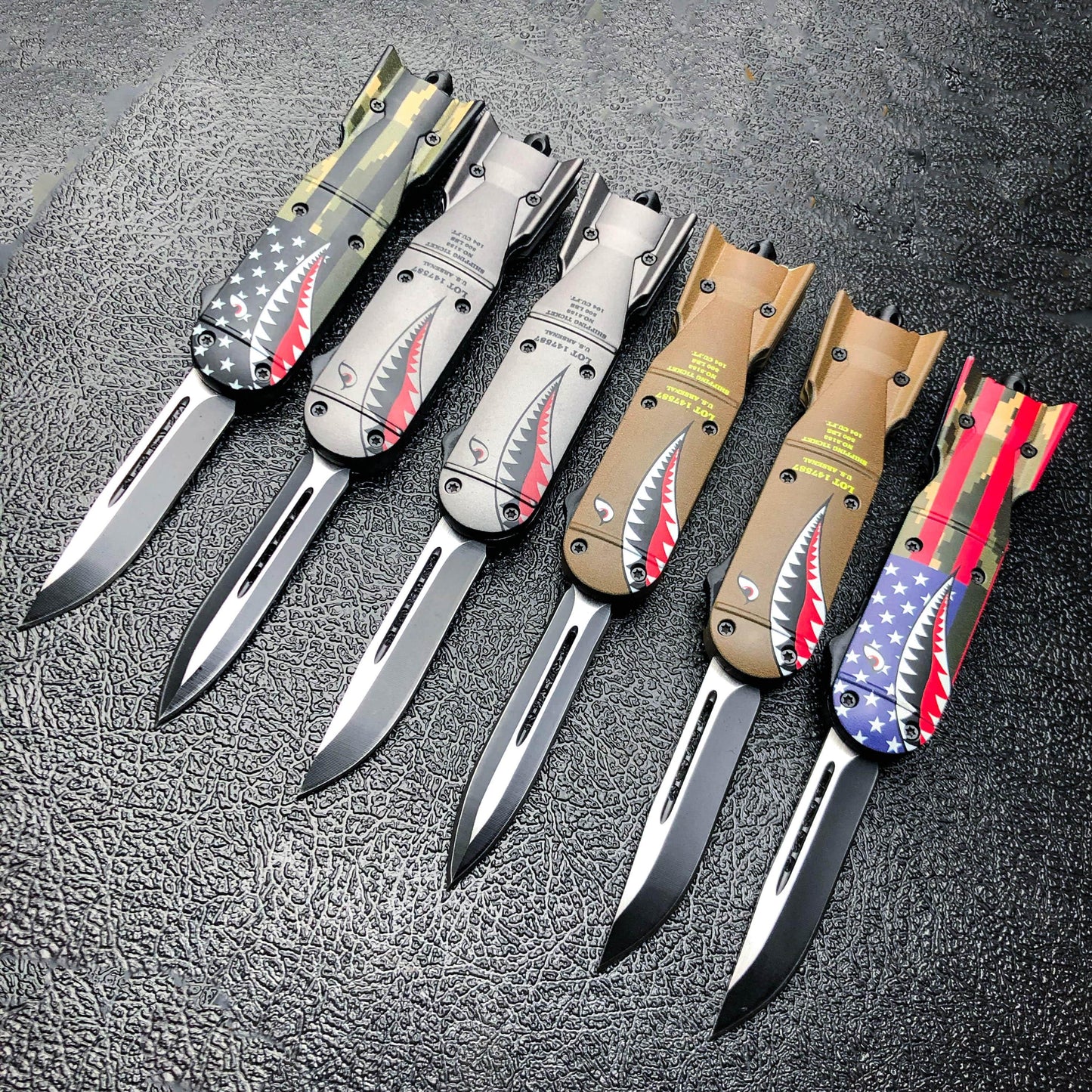 Shark Bomb OTF 7in Overall
