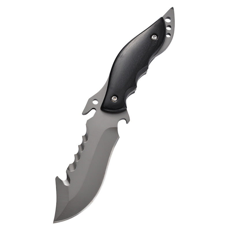 Tactical Shark Fixed Knife Outdoor Hunting sharp Tool