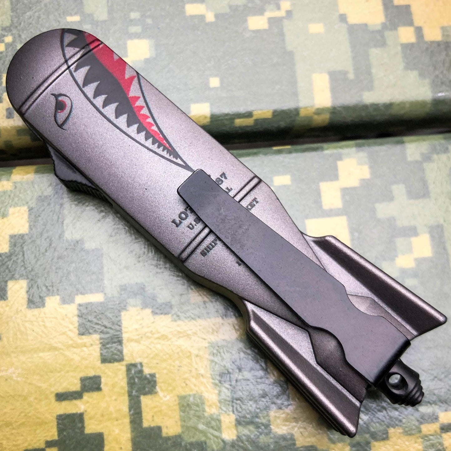 Shark Bomb OTF 7in Overall