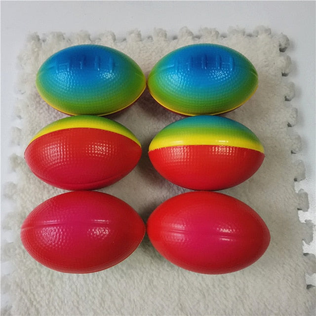 6PCS Anti Stress Relief Ball Squeeze Ball Soft Rubber