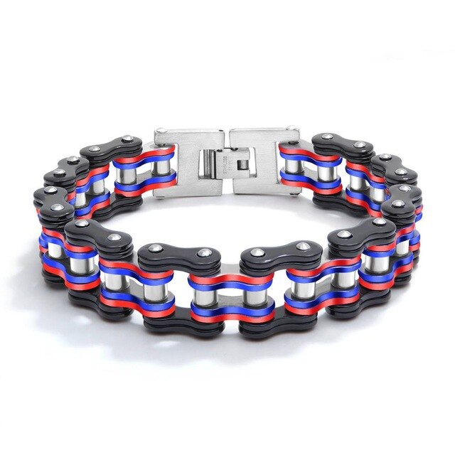 Bicycle Chain Link Bracelet For Men