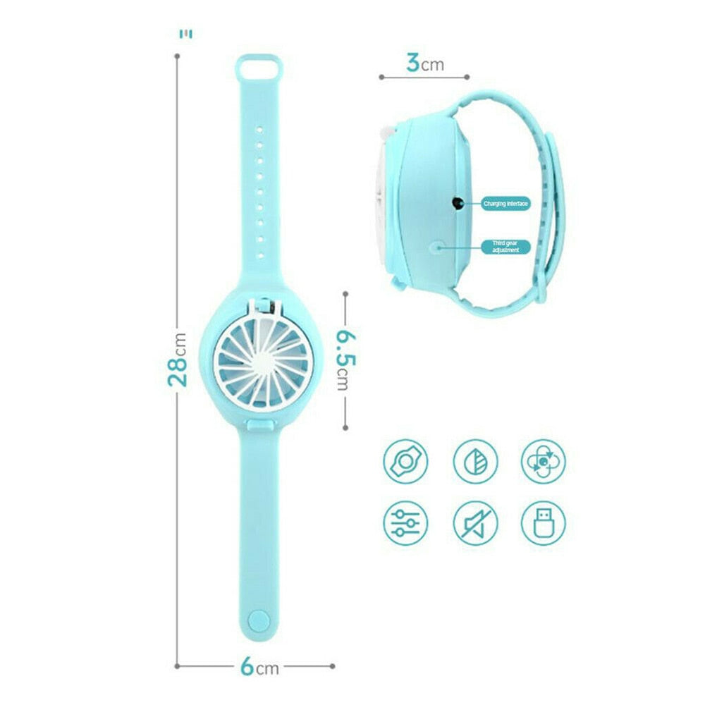 Creative Watch Fan For Children