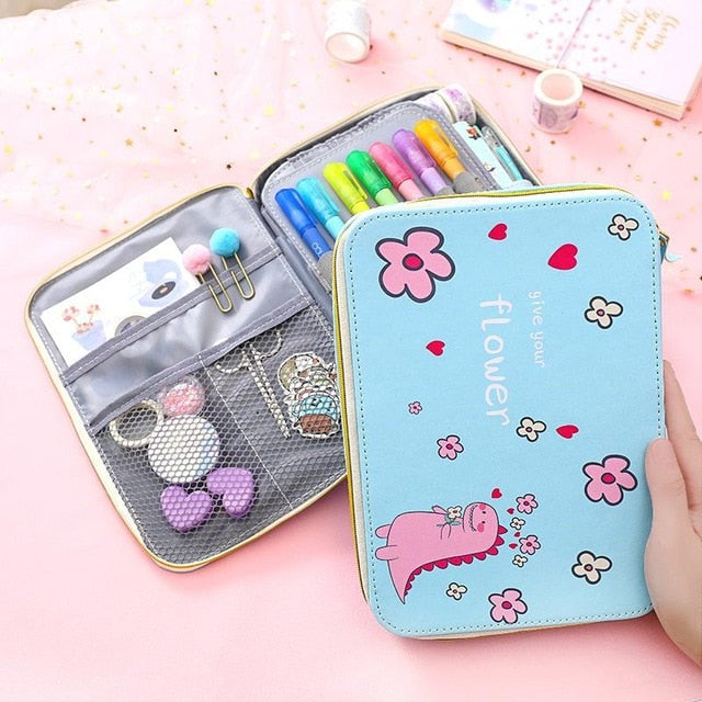 Unicorn Large Capacity Pencil Case