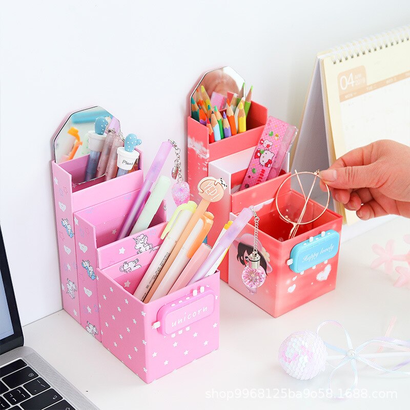 Changeable Pen Holder Folding Stationery Box